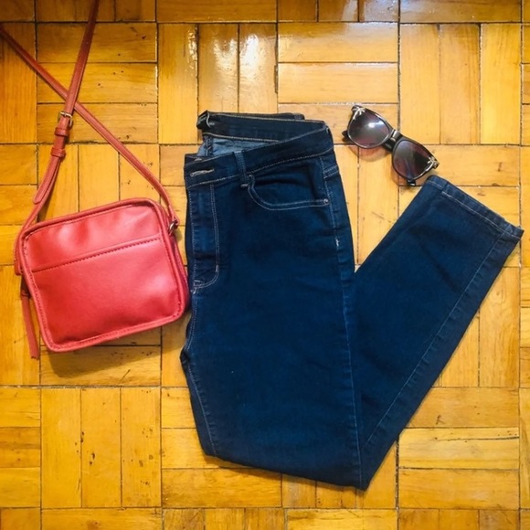 Forever 21 Denim - Forever 21 | High Rise Skinny Dark Wash Blue Jeans